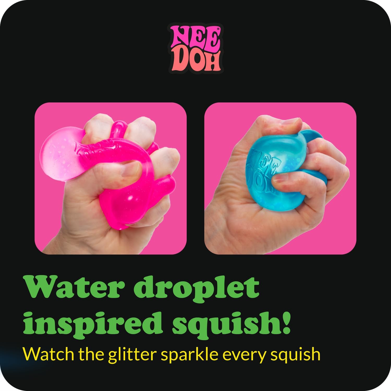 Schylling NeeDoh Dream Drop - Sensory Squeeze Toy with Dreamy Smooth Squeeze - 3 Tall - Color May Vary (Pack of 1) - Image 3