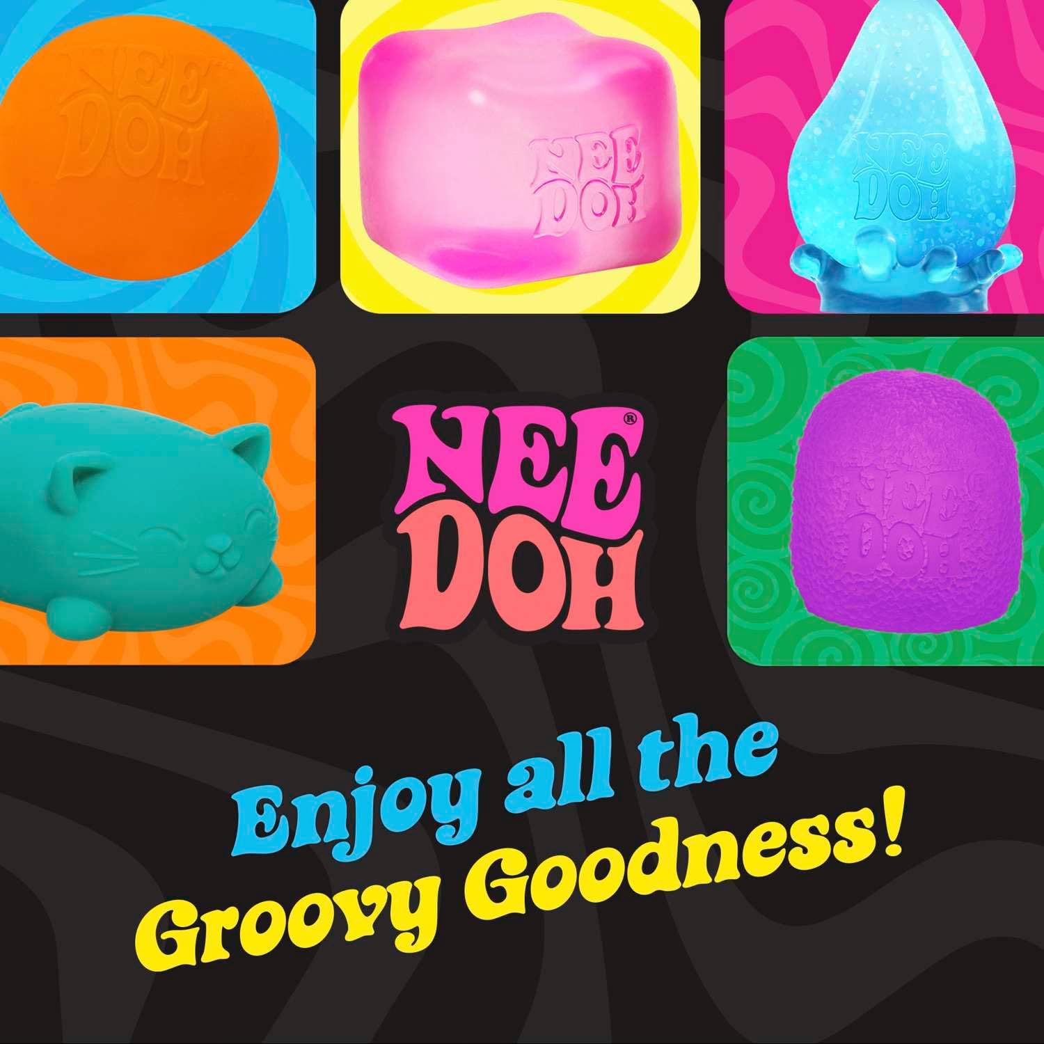 Schylling NeeDoh Nice Cube Glow - Squeeze Toy with a Super Solid Squish - Image 7