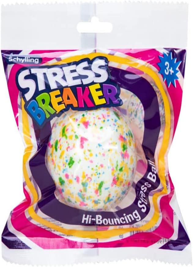 Schylling Stress Breaker - Hi-Bounce Stress Ball-(One per Orden)